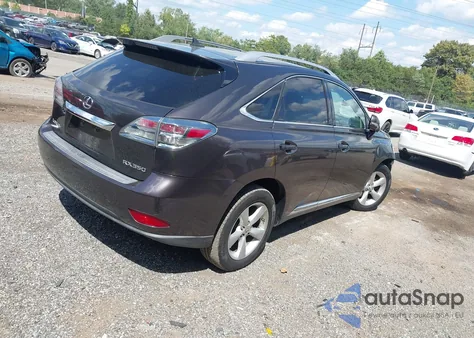 2010 Lexus Rx 350 из США, поврежденный, VIN 2T2BK1BA1AC068891